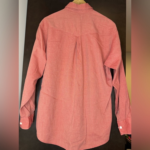 RESISTOL RODEO GEAR Men's Red Button-Down Shirt - Picture 4 of 5